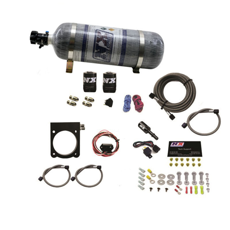 Nitrous Express Dodge 3.6L V6 Nitrous Plate Kit (50-200HP) w/12lb Bottle, product view 2