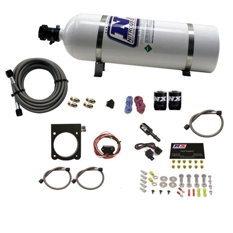 Nitrous Express Dodge 3.6L V6 Nitrous Plate Kit (50-200HP) w/15lb Bottle, product view 1