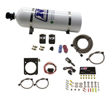 Load image into Gallery viewer, Nitrous Express Dodge 3.6L V6 Nitrous Plate Kit (50-200HP) w/15lb Bottle, product view 2