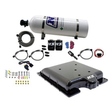 Load image into Gallery viewer, Nitrous Express Dodge Hellcat/Demon Supercharger Lid Nitrous Kit (100-400HP) w/15lb Bottle, product view 1