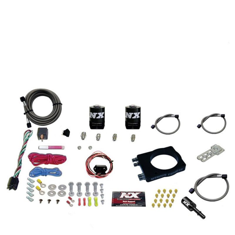 Nitrous Express 90mm Hemi Plate System (50-400hp) w/5lb Bottle, product view 1