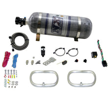 Load image into Gallery viewer, Nitrous Express Dual Ntercooler Ring System (2 - 6 x 6 Rings) w/Composite Bottle, product view 1