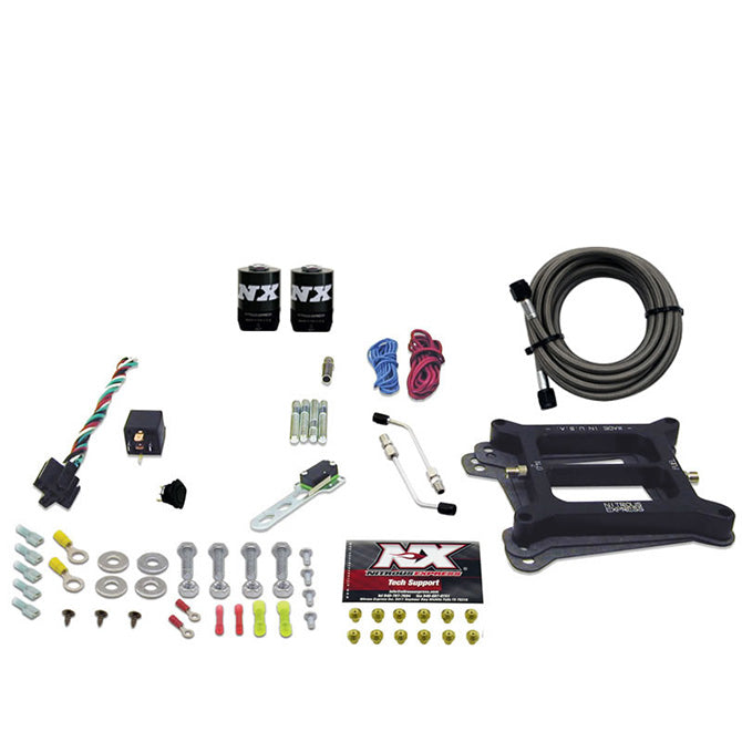 Nitrous Express 4150 4-BBL/Alcohol Nitrous Kit (50-300HP) w/o Bottle, product view 2
