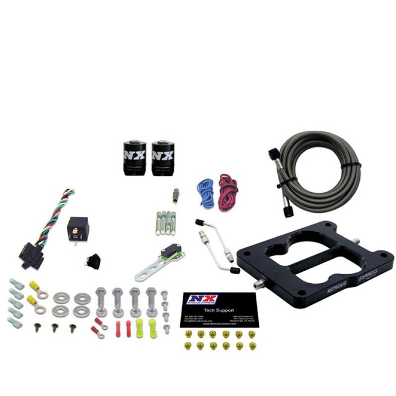 Nitrous Express Q-Jet/Holley Spread Bore Nitrous Kit (50-300HP) w/o Bottle, product view 1