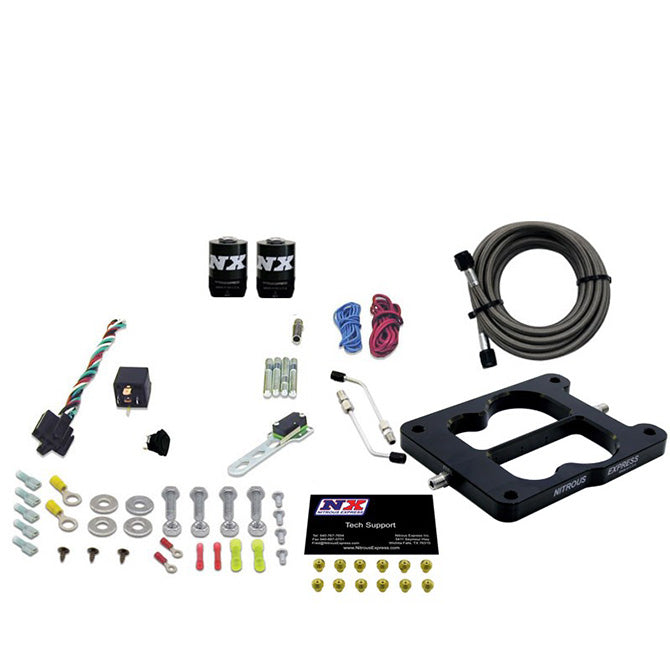 Nitrous Express Q-Jet/Holley Spread Bore Nitrous Kit (50-300HP) w/o Bottle, product view 2