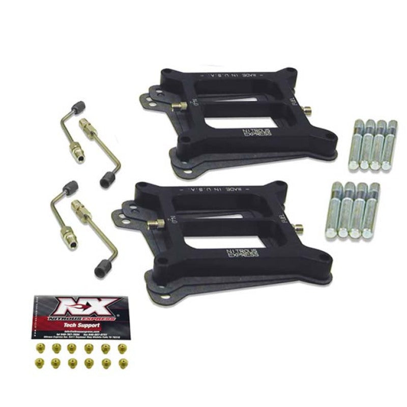 Nitrous Express Dual 4150 Stage Six Nitrous Plate Conversion, product view 1