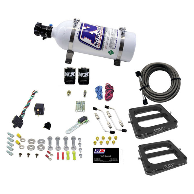 Nitrous Express Dual/Dominator/Alcohol Nitrous Kit (50-300HP) w/5lb Bottle, product view 4