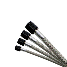 Load image into Gallery viewer, Nitrous Express 3AN 24in SS Braided Hose - Black - Black Ops Auto Works