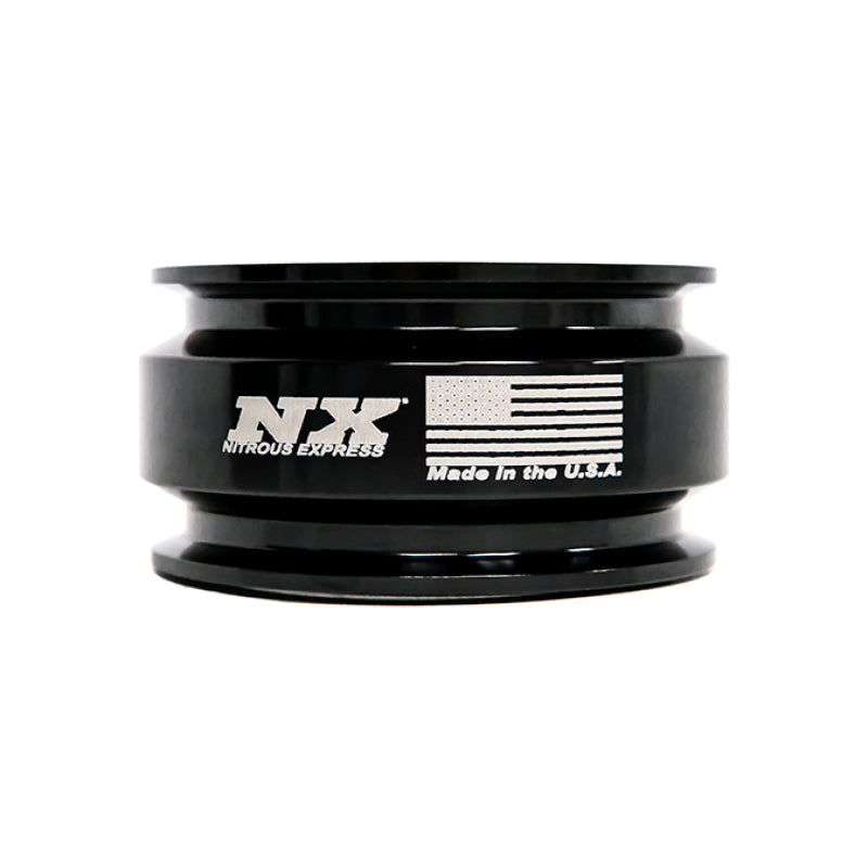 Nitrous Express 4in Single Body and Sleeve Black Nitrous Cannon w/NX Logo, product view 1