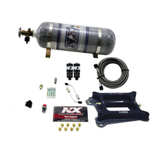Load image into Gallery viewer, Nitrous Express 4150 Hitman 4-BBL Nitrous Kit (100-200HP) w/Composite Bottle, product view 1