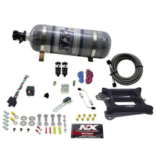 Load image into Gallery viewer, Nitrous Express 4150 Hitman Plus 4-BBL Nitrous Kit (50-200HP) w/Composite Bottle, product view 1