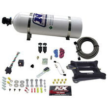 Load image into Gallery viewer, Nitrous Express 4150 Hitman Plus 4-BBL Nitrous Kit (50-200HP) w/15lb Bottle, product view 4