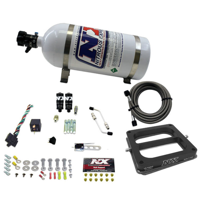 Nitrous Express Dominator Hitman Plus Nitrous Kit (50-200HP) w/10lb Bottle, product view 2
