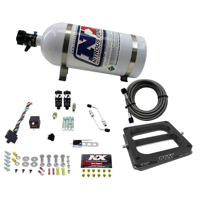 Nitrous Express Dominator Hitman Plus Nitrous Kit (50-200HP) w/10lb Bottle, product view 4