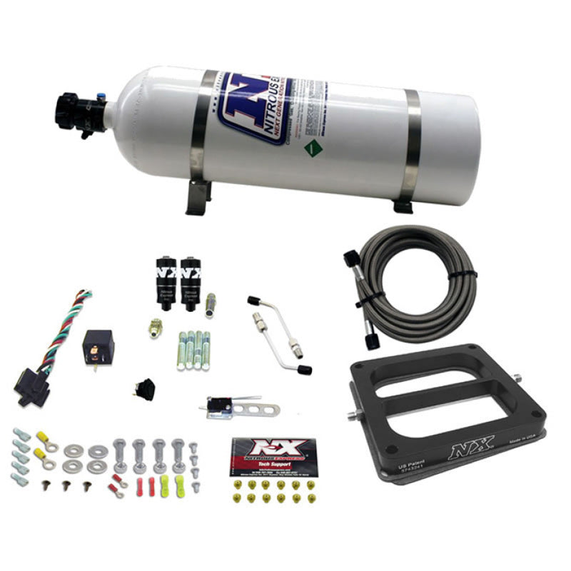 Nitrous Express Dominator Hitman Plus Nitrous Kit (50-200HP) w/15lb Bottle, product view 2