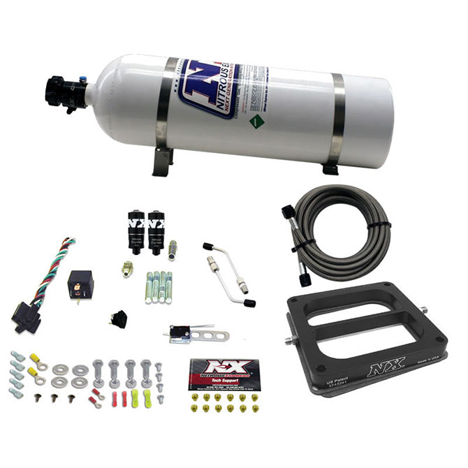 Nitrous Express Dominator Hitman Plus Nitrous Kit (50-200HP) w/15lb Bottle, product view 4