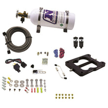 Load image into Gallery viewer, Nitrous Express Q-Jet/Holley Spread Bore Hitman Nitrous Kit (100-150-200HP) w/Composite Bottle, product view 3