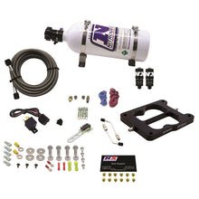 Load image into Gallery viewer, Nitrous Express Q-Jet/Holley Spread Bore Hitman Plus Nitrous Kit (50-200HP) w/5lb Bottle, product view 5