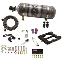 Load image into Gallery viewer, Nitrous Express Q-Jet/Holley Spread Bore Hitman Plus Nitrous Kit w/Composite Bottle, product view 3