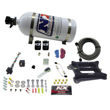 Load image into Gallery viewer, Nitrous Express 4150 4-BBL/Gasoline Nitrous Kit (100-500HP) w/10lb Bottle, product view 1