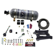 Load image into Gallery viewer, Nitrous Express 4150 4-BBL/Gasoline Nitrous Kit (100-500HP) w/Composite Bottle, product view 1