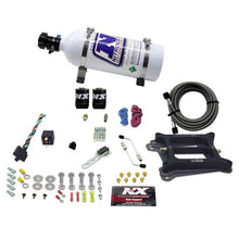 Load image into Gallery viewer, Nitrous Express 4150 4-BBL/Alcohol Nitrous Kit (100-500HP) w/5lb Bottle, product view 1