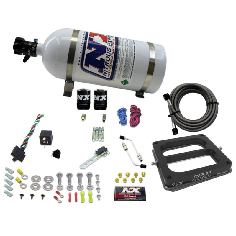 Nitrous Express Dom/Gasoline Nitrous Kit (100-500HP) w/10lb Bottle, product view 3
