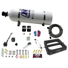 Load image into Gallery viewer, Nitrous Express Dom/Gasoline Nitrous Kit (100-500HP) w/15lb Bottle, product view 1