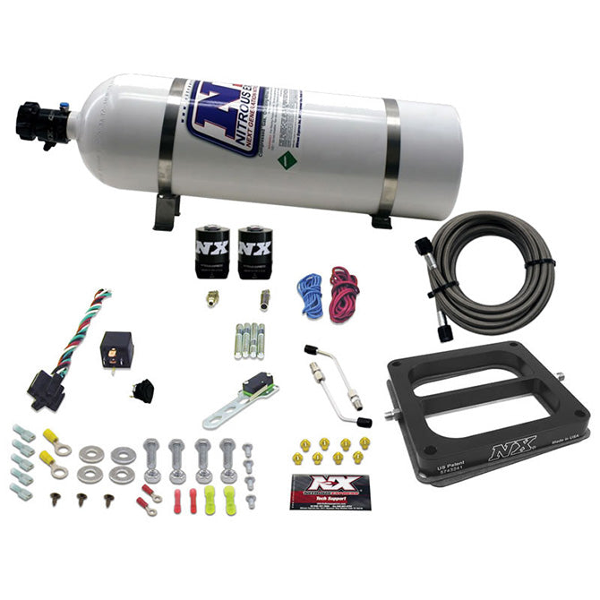 Nitrous Express Dom/Gasoline Nitrous Kit (100-500HP) w/15lb Bottle, product view 5