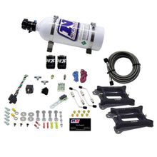 Load image into Gallery viewer, Nitrous Express Dual Holley/Gasoline Nitrous Kit (100-500HP) w/5lb Bottle, product view 2