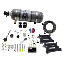Load image into Gallery viewer, Nitrous Express Dual Holley/Gasoline Nitrous Kit (100-500HP) w/Composite Bottle, product view 3