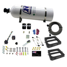 Load image into Gallery viewer, Nitrous Express Dual Dom/Gas Nitrous Kit (100-500HP) w/15lb Bottle, product view 2