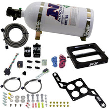 Load image into Gallery viewer, Nitrous Express 4500 RNC Conventional Nitrous Plate Kit w/.375in Solenoid w/10lb Bottle, product view 2