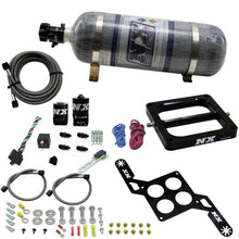 Load image into Gallery viewer, Nitrous Express 4500 RNC Conventional Nitrous Plate Kit w/.375in Solenoid w/12lb Bottle, product view 1