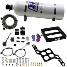 Load image into Gallery viewer, Nitrous Express 4500 RNC Conventional Nitrous Plate Kit w/.375in Solenoid w/15lb Bottle, product view 2