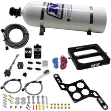 Load image into Gallery viewer, Nitrous Express 4500 RNC Conventional Nitrous Plate Kit w/.375in Solenoid w/15lb Bottle, product view 3