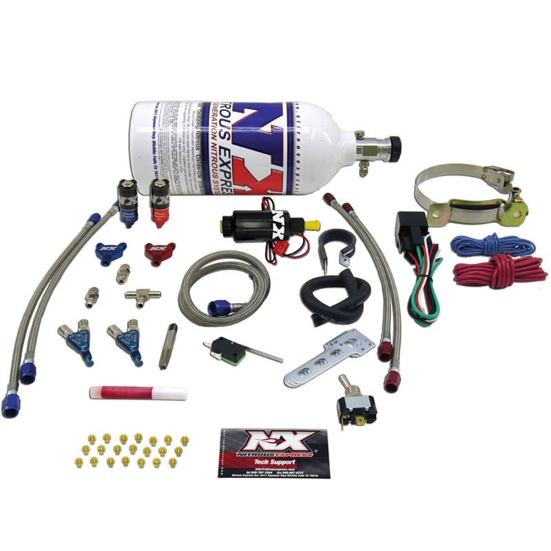 Nitrous Express 2 Cyl Piranha Nitrous Kit w/o Bottle, product view 3