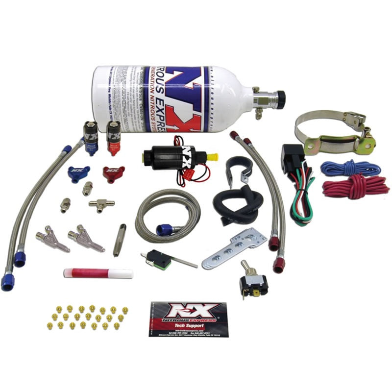 Nitrous Express 2 Cyl Vortech Nitrous Kit w/2.5lb Bottle, product view 2