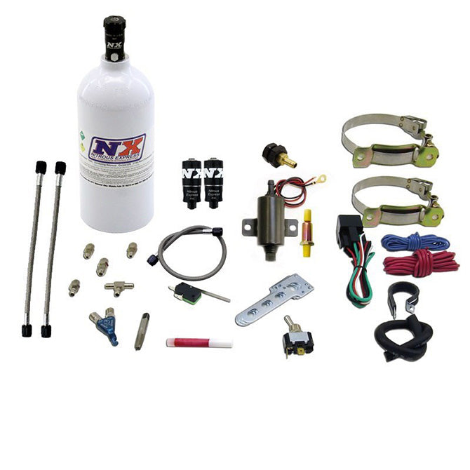 Nitrous Express Single Cyl Piranha Nitrous Kit w/2.5lb Bottle, product view 5