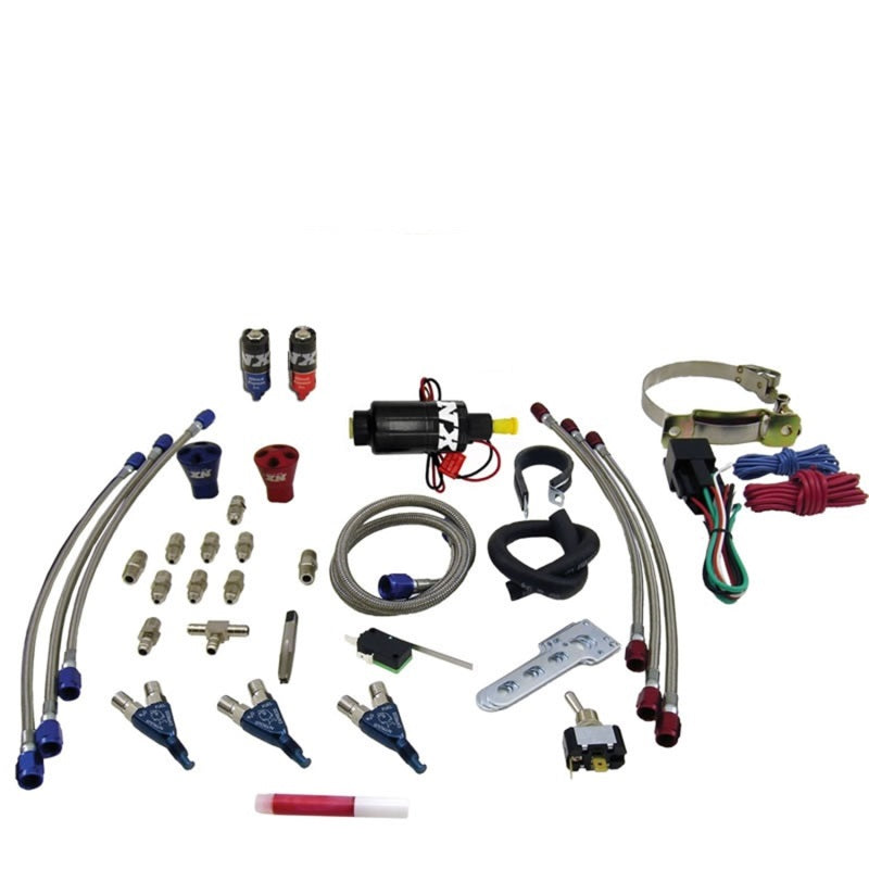 Nitrous Express Three Cyl Piranha Nitrous Kit w/o Bottle, product view 1