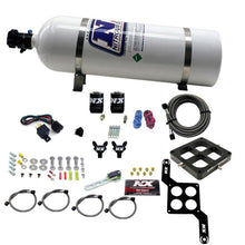 Load image into Gallery viewer, Nitrous Express Dominator Billet Crossbar Stage 6 Nitrous Kit (50-300HP) w/15lb Bottle, product view 2