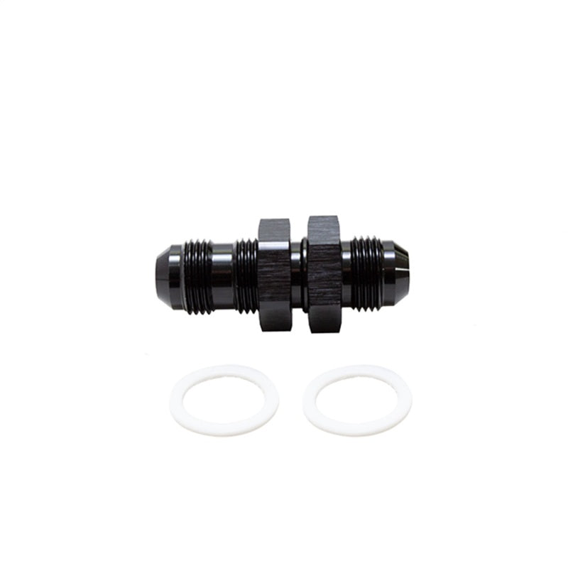 Nitrous Express 8AN Bulkhead w/Nut, product view 1