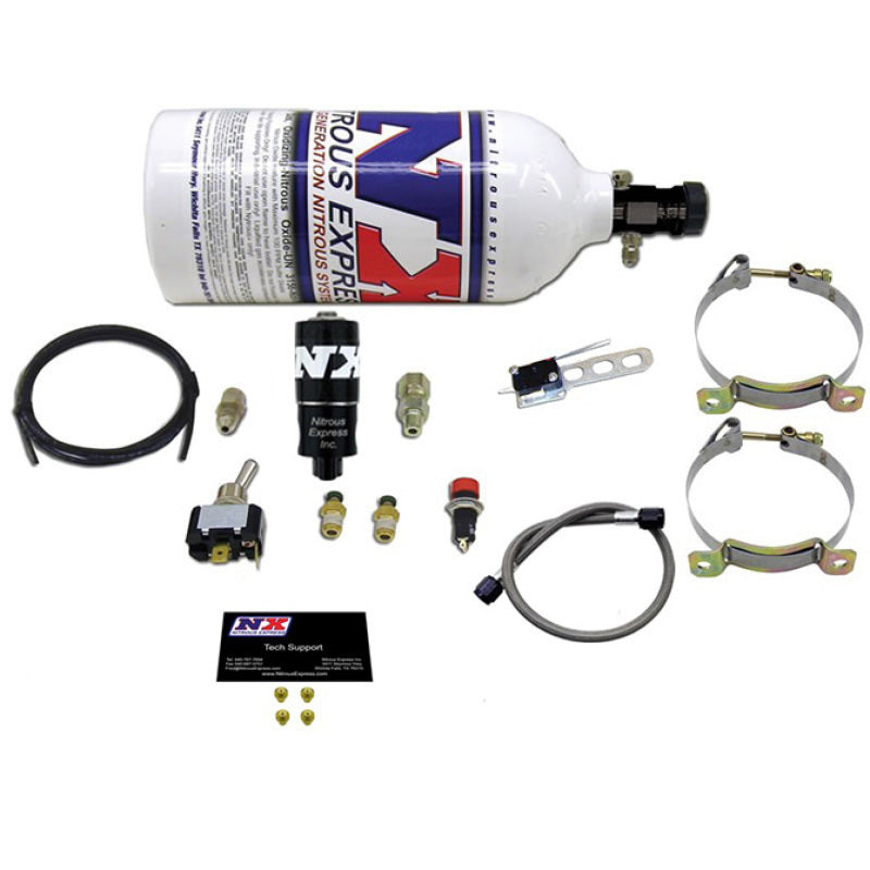 Nitrous Express EFI Power Booster Nitrous Kit w/2.5 Bottle, product view 2