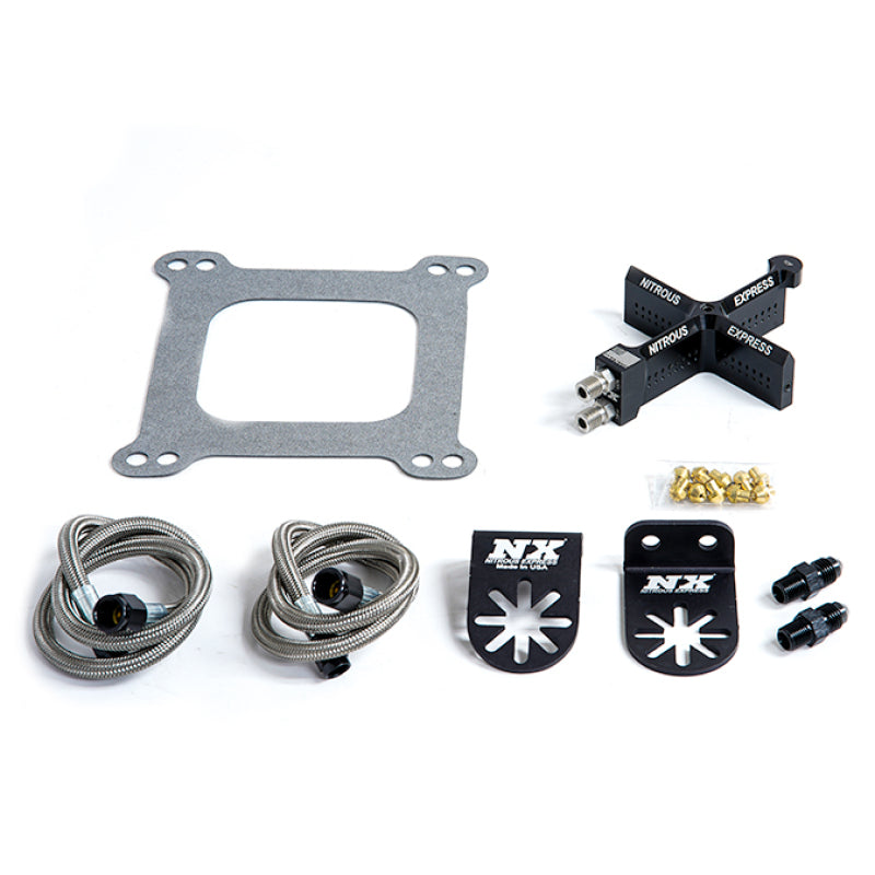 Nitrous Express Covert Crossbar Stage 6 Plate Conversion (4150 Flange) 50-300HP, product view 1