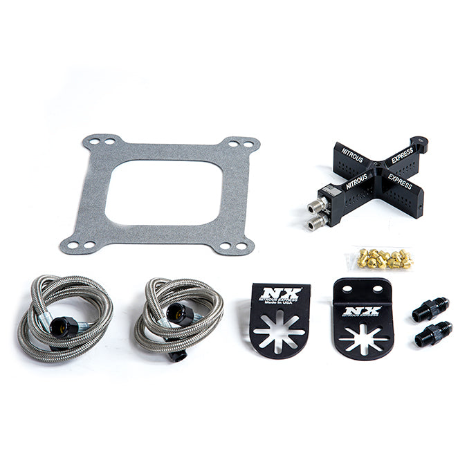 Nitrous Express Covert Crossbar Stage 6 Plate Conversion (4150 Flange) 50-300HP, product view 3