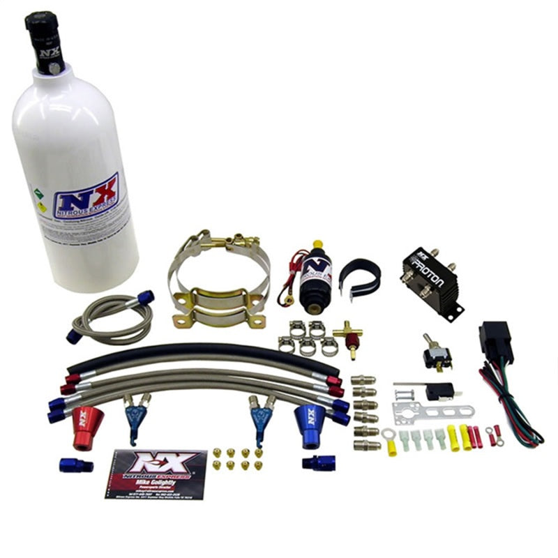Nitrous Express 2 Cyl Proton Nitrous Kit w/2.5lb Bottle, product view 2