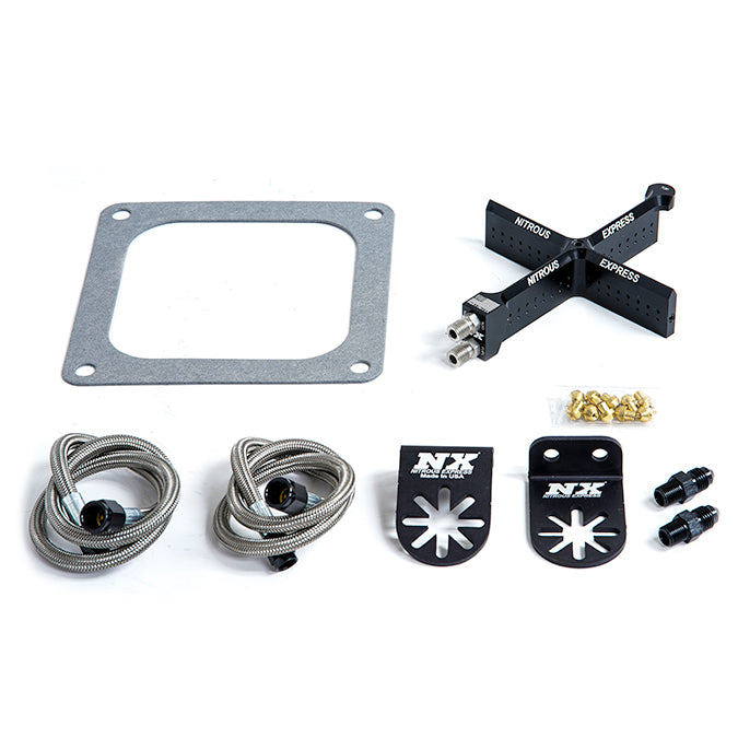Nitrous Express Covert Crossbar Pro Power Plate Conversion (4500 Flange) 100-500HP, product view 3