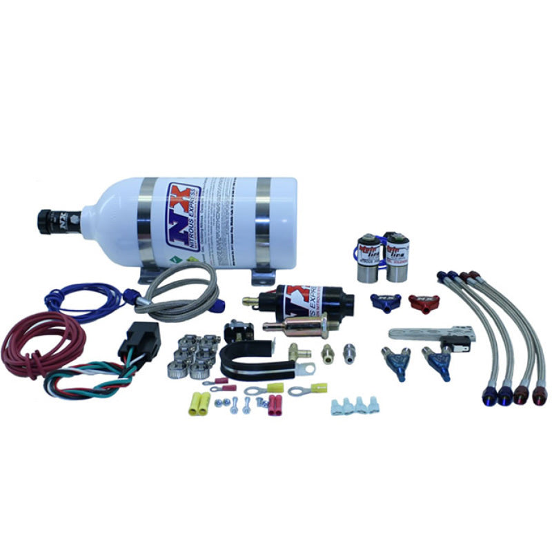 Nitrous Express 2 Cyl Mainline Nitrous Kit w/2.5lb Bottle, product view 2