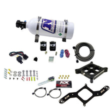 Load image into Gallery viewer, Nitrous Express 4150 Single Entry Crossbar Nitrous Plate Kit Pro-Power (100-500HP) w/5lb Bottle, product view 3