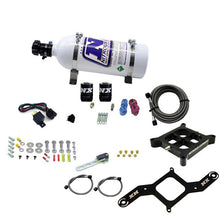 Load image into Gallery viewer, Nitrous Express 4150 Single Entry Crossbar Nitrous Plate Kit Pro-Power (100-500HP) w/5lb Bottle, product view 5